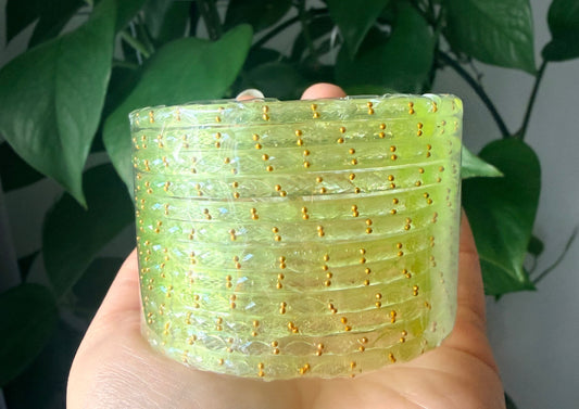 Sophia Glass Bangle Set