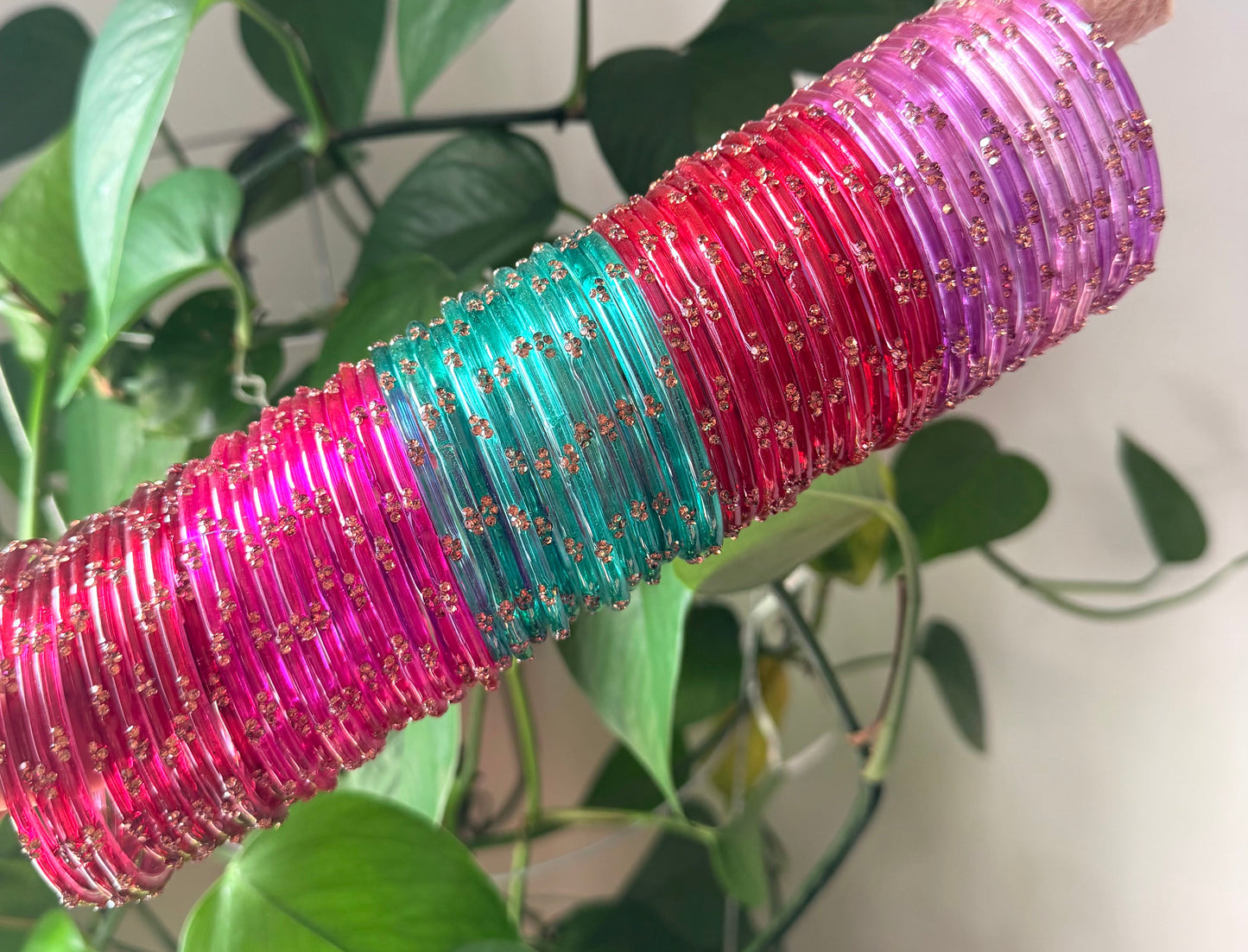 Shabnam Glass Bangle Set