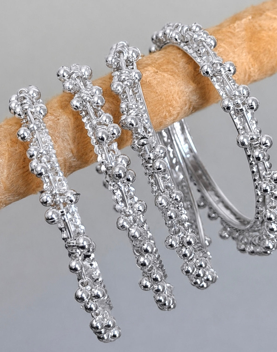 Sunidhi Kashmiri Ghungroo Bangle Set-Pack of 4