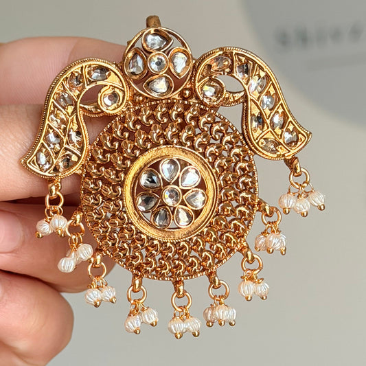 Mahima Heritage Hair Brooch