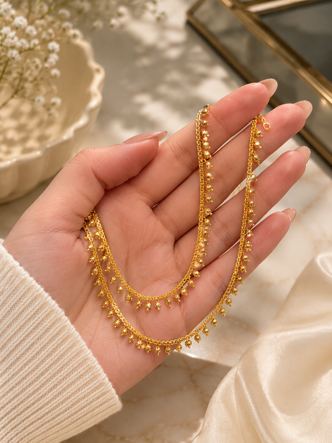 Premium Gold Plated Anklets