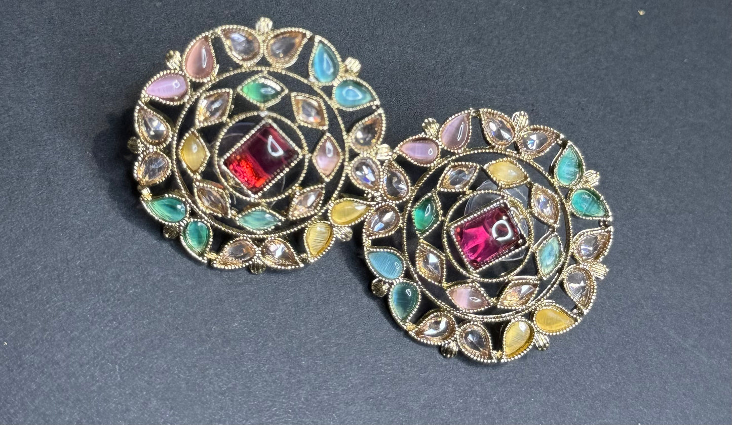 Multi Colored Studs