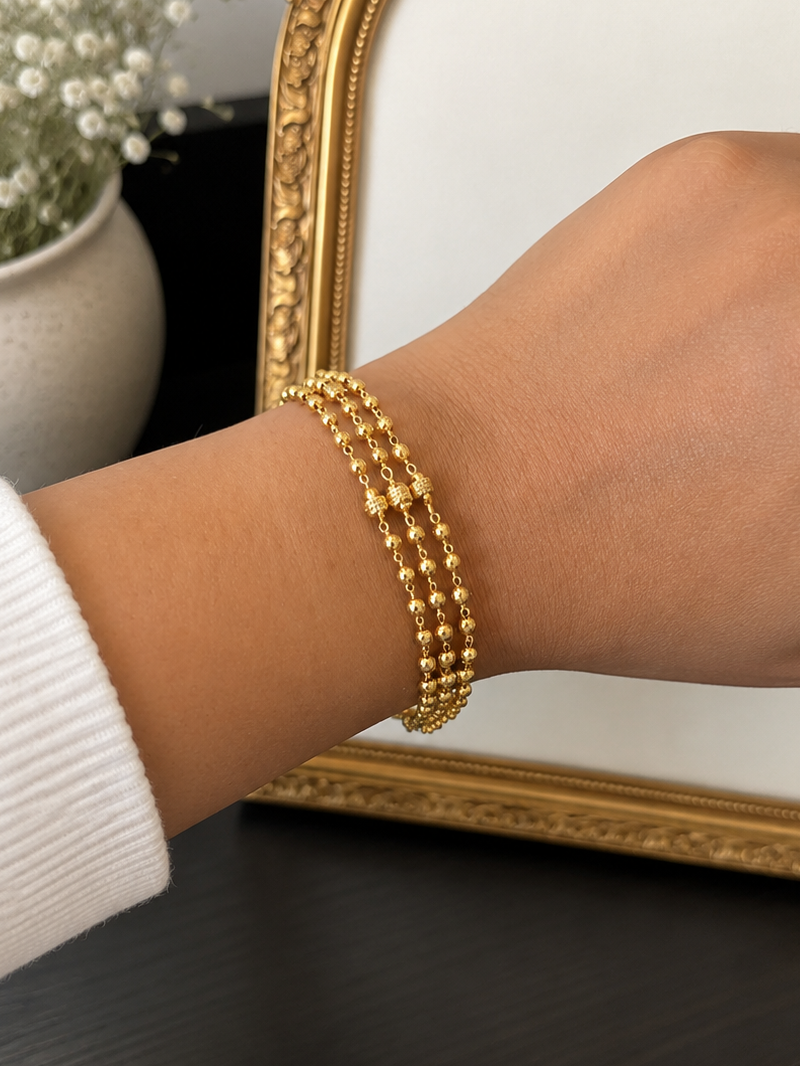 Anisa Premium Gold Plated Bracelet