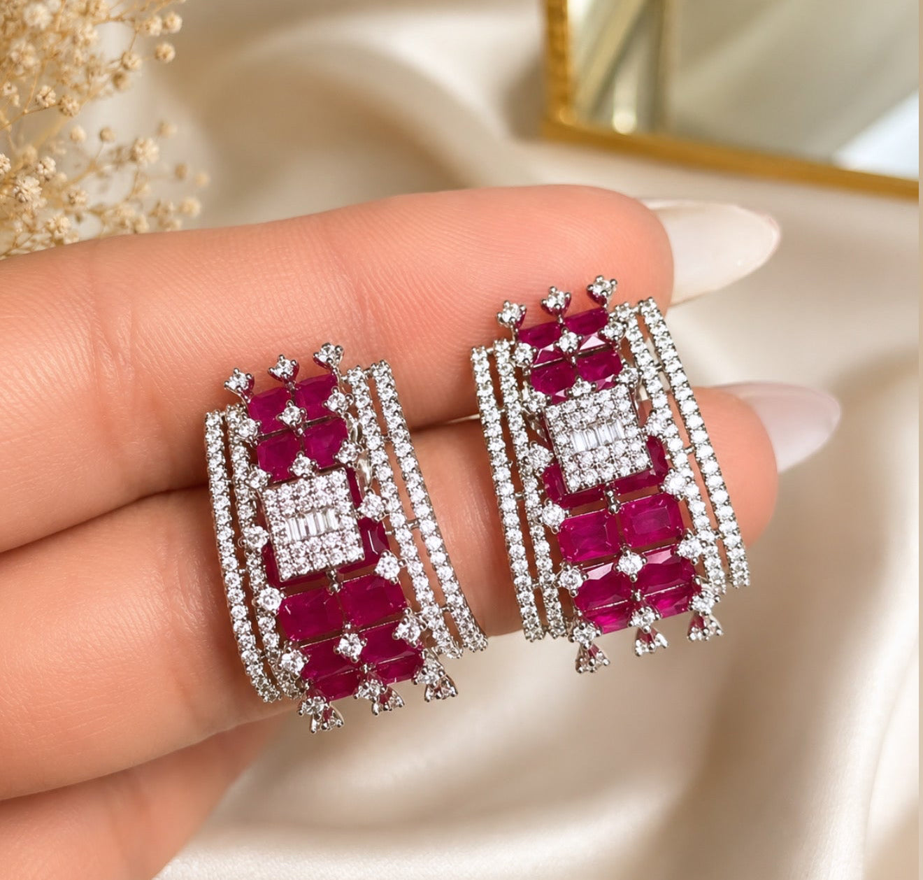 Priyanka VVS Clarity Studs