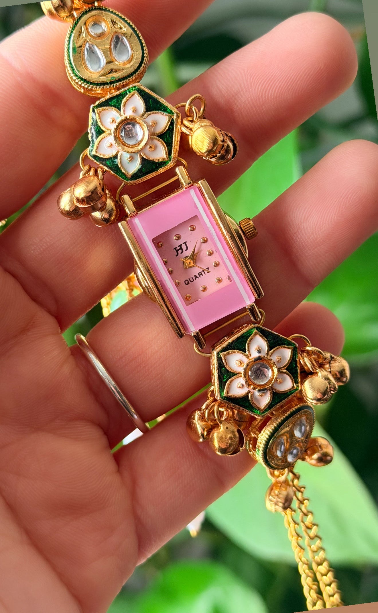 Sheena Kashmiri Style Watch-Adjustable