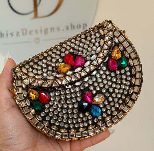 Ayesha Kundan Clutch