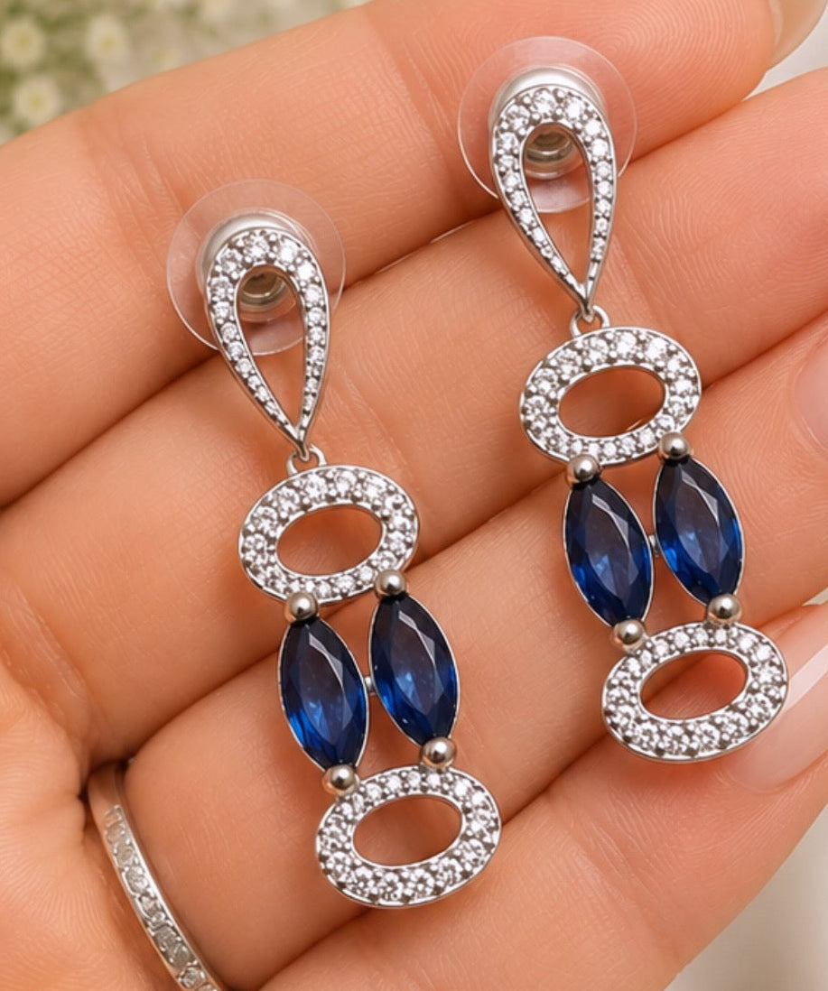 American Diamond Pendant Set