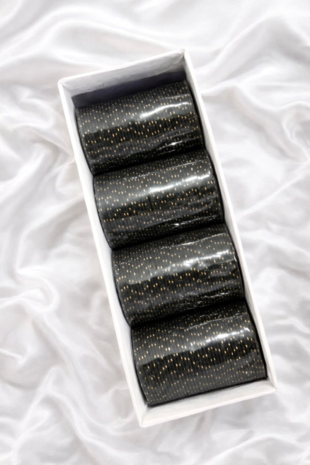 Black Colored Kids Bangle Set