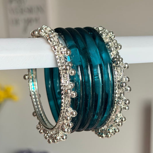 Nandini Glossy Bangle Set