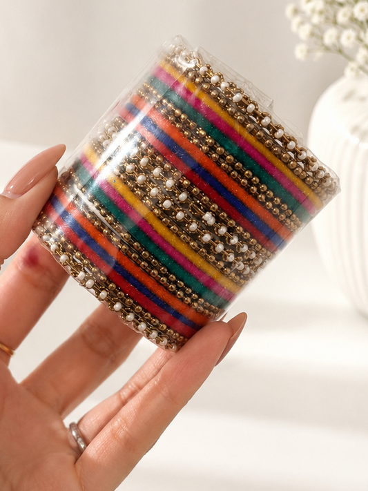 Kids Multi Color Bangle Set