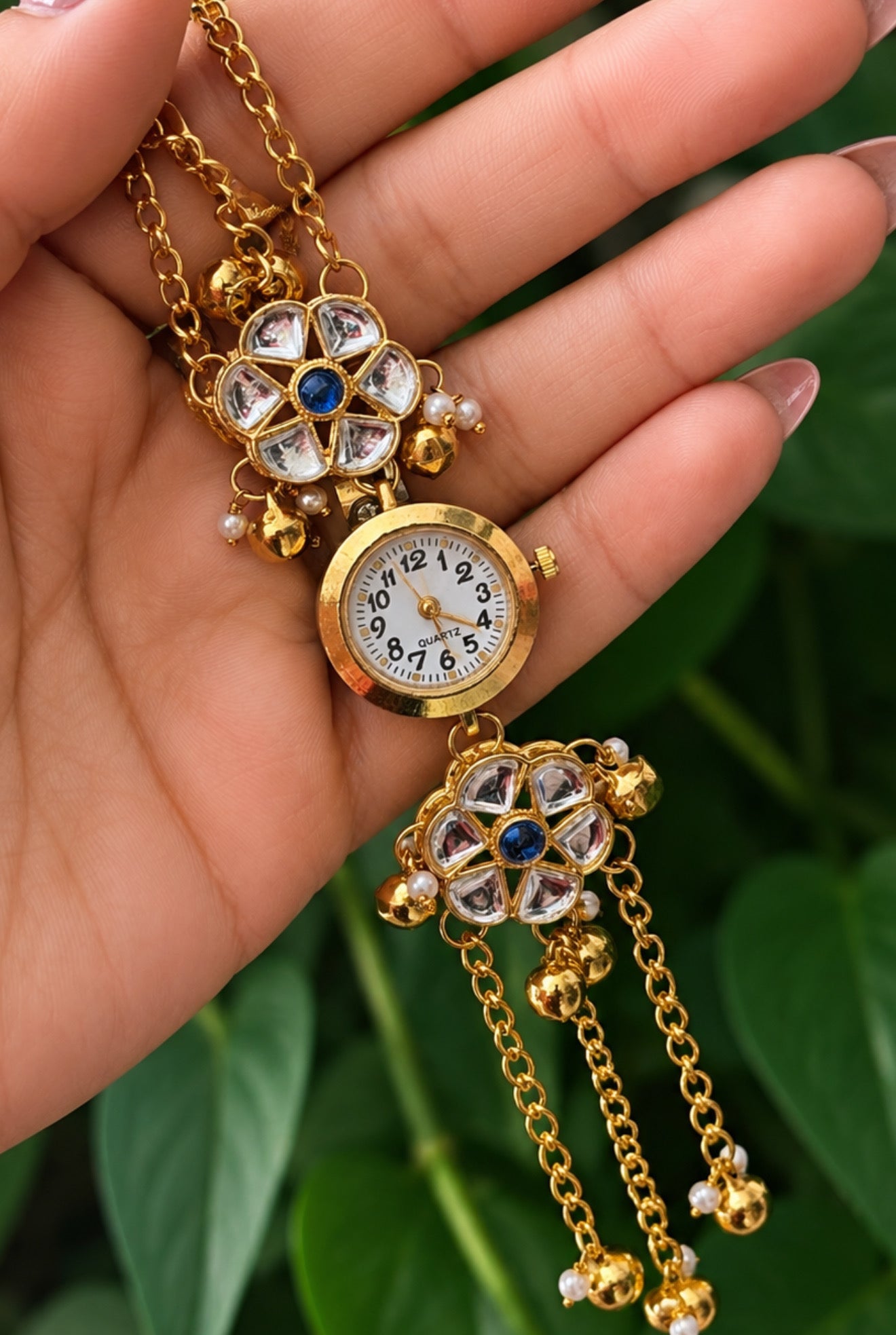 Sheena Kashmiri Style Watch-Adjustable