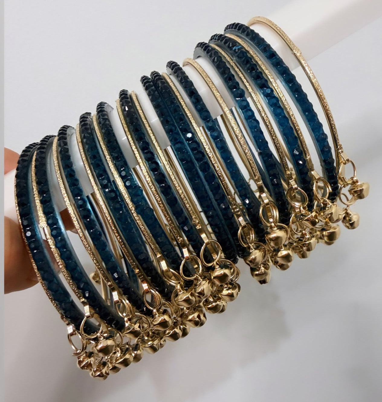 Sania Glass Bangle Set