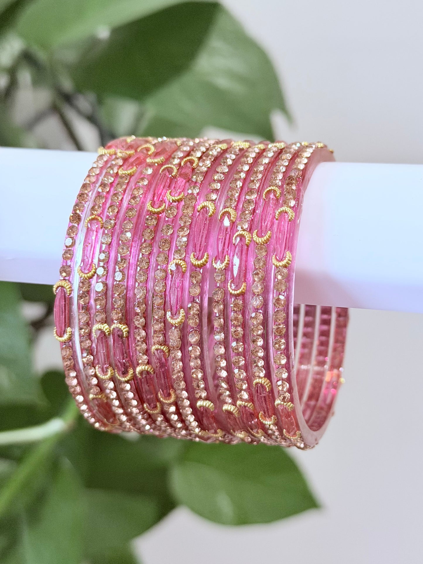 Meena Glass Bangle Sets
