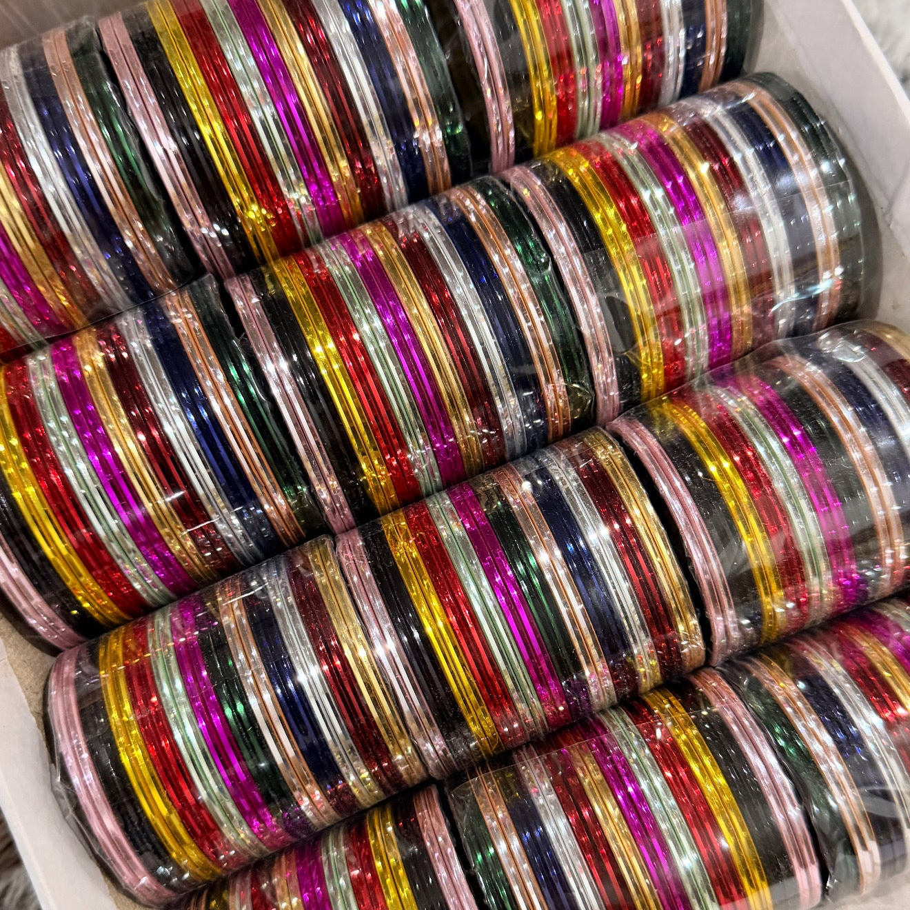 Multi Color Kids Bangle Set