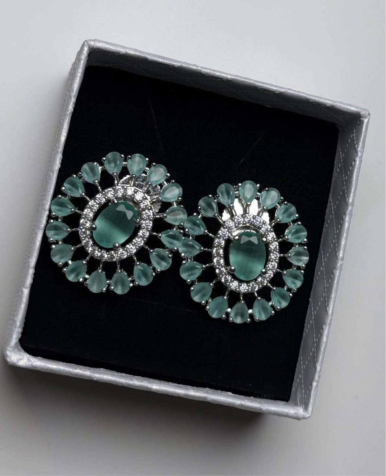 Mint Colored Studs