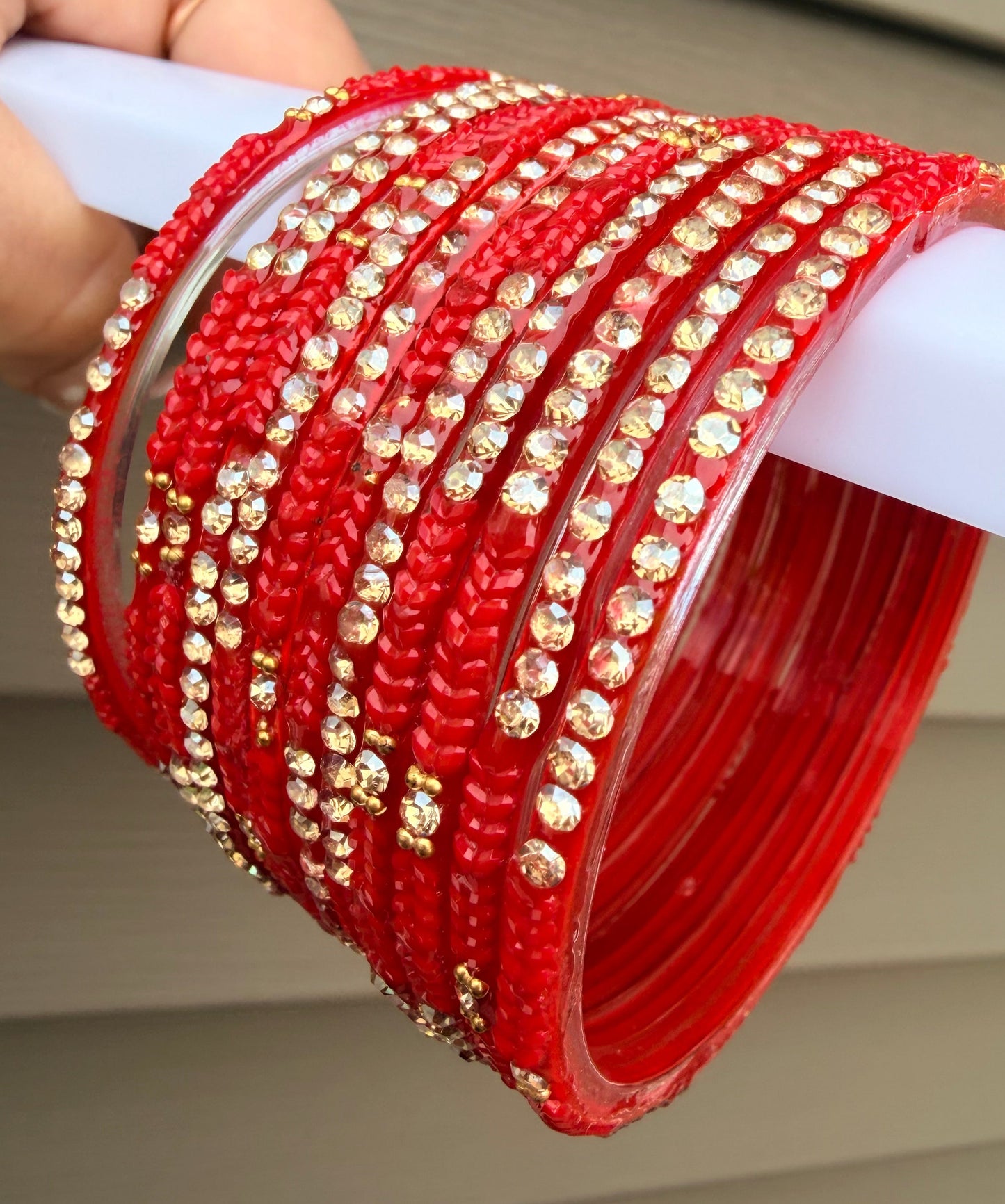Dil Glass Bangle Set