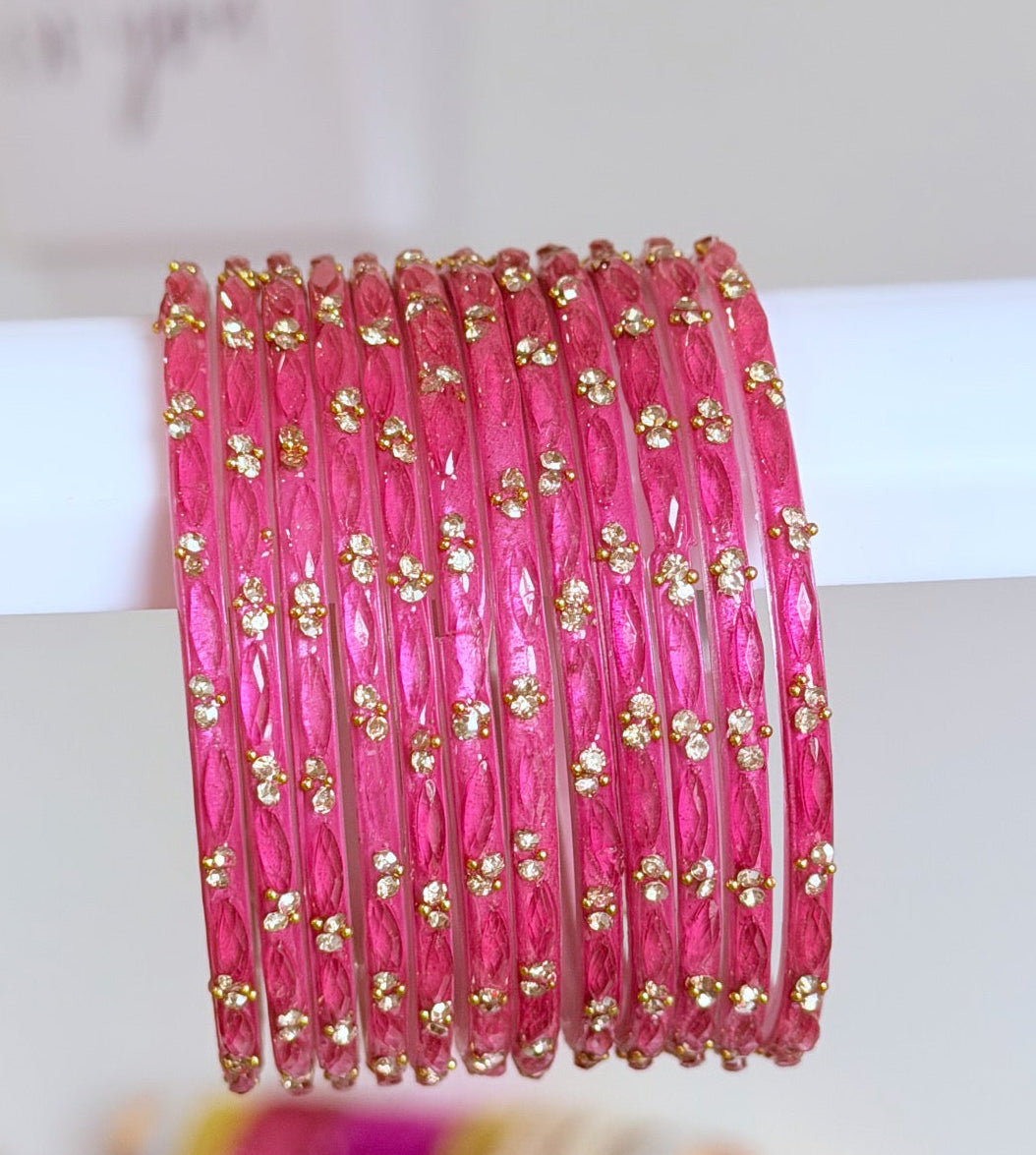 Mohabbat Glass Bangle Set