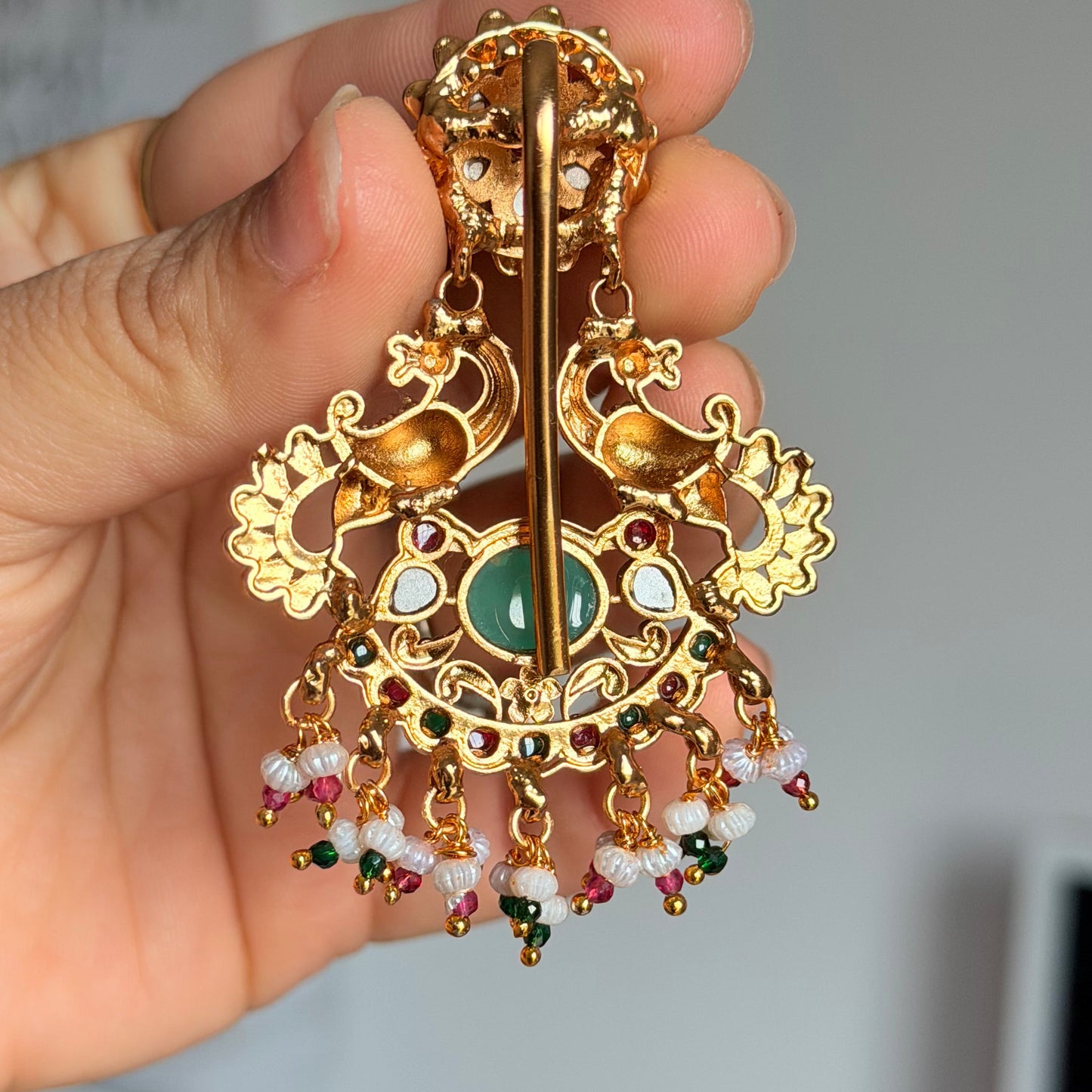 Mahima Heritage Hair Brooch