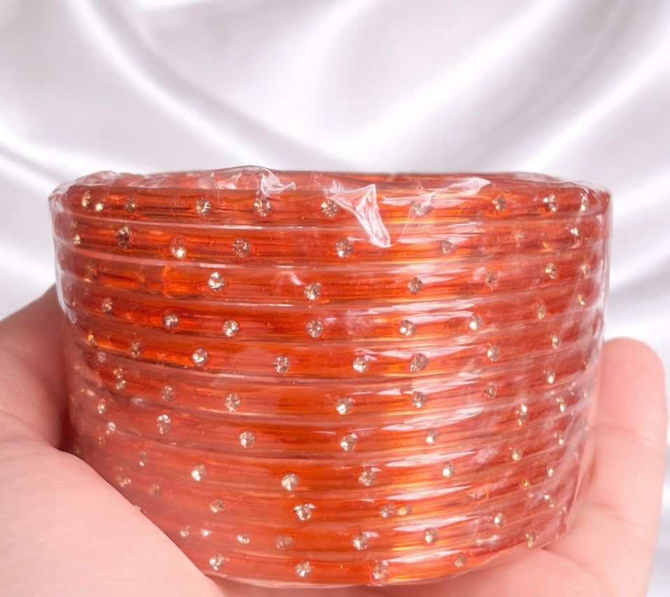 Sophia Glass Bangle Set