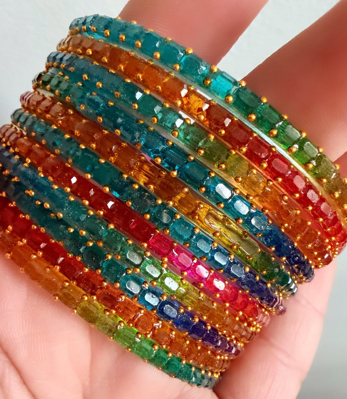 Rani Glass Bangle Set