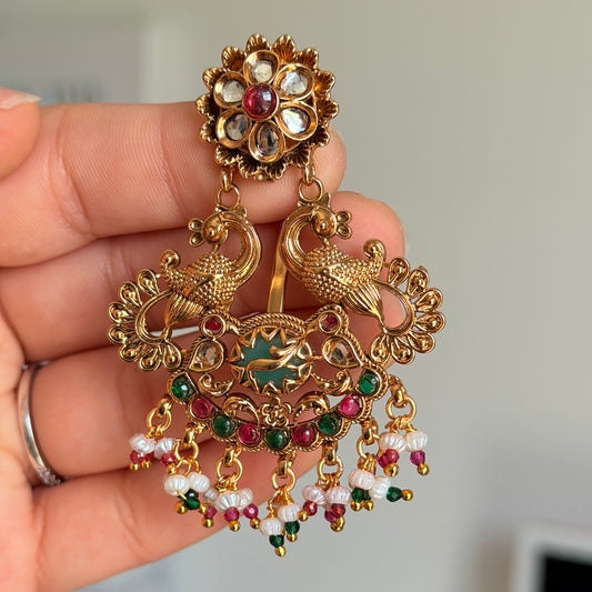 Mahima Heritage Hair Brooch