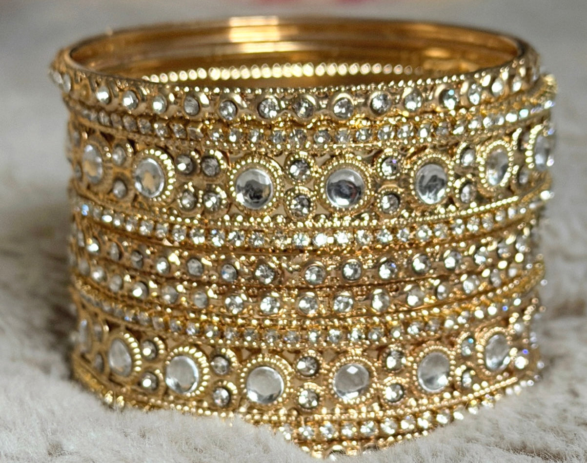 Arshi Mirrored Bangle Set