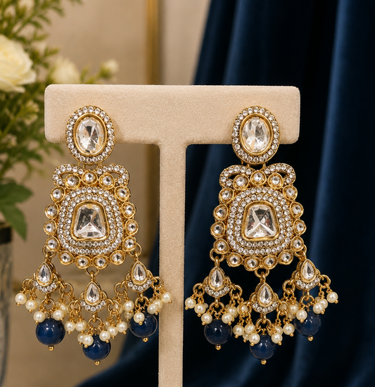 Sunidhi Kundan & Polki Necklace Set