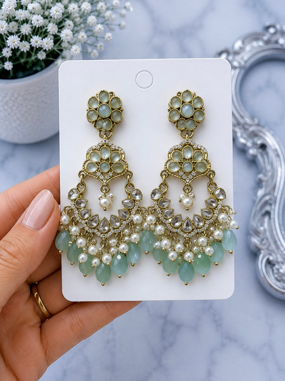 Vani Statement Earrings