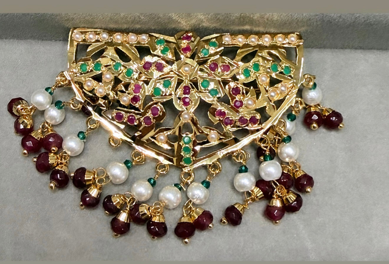 Jadau Hair Clip