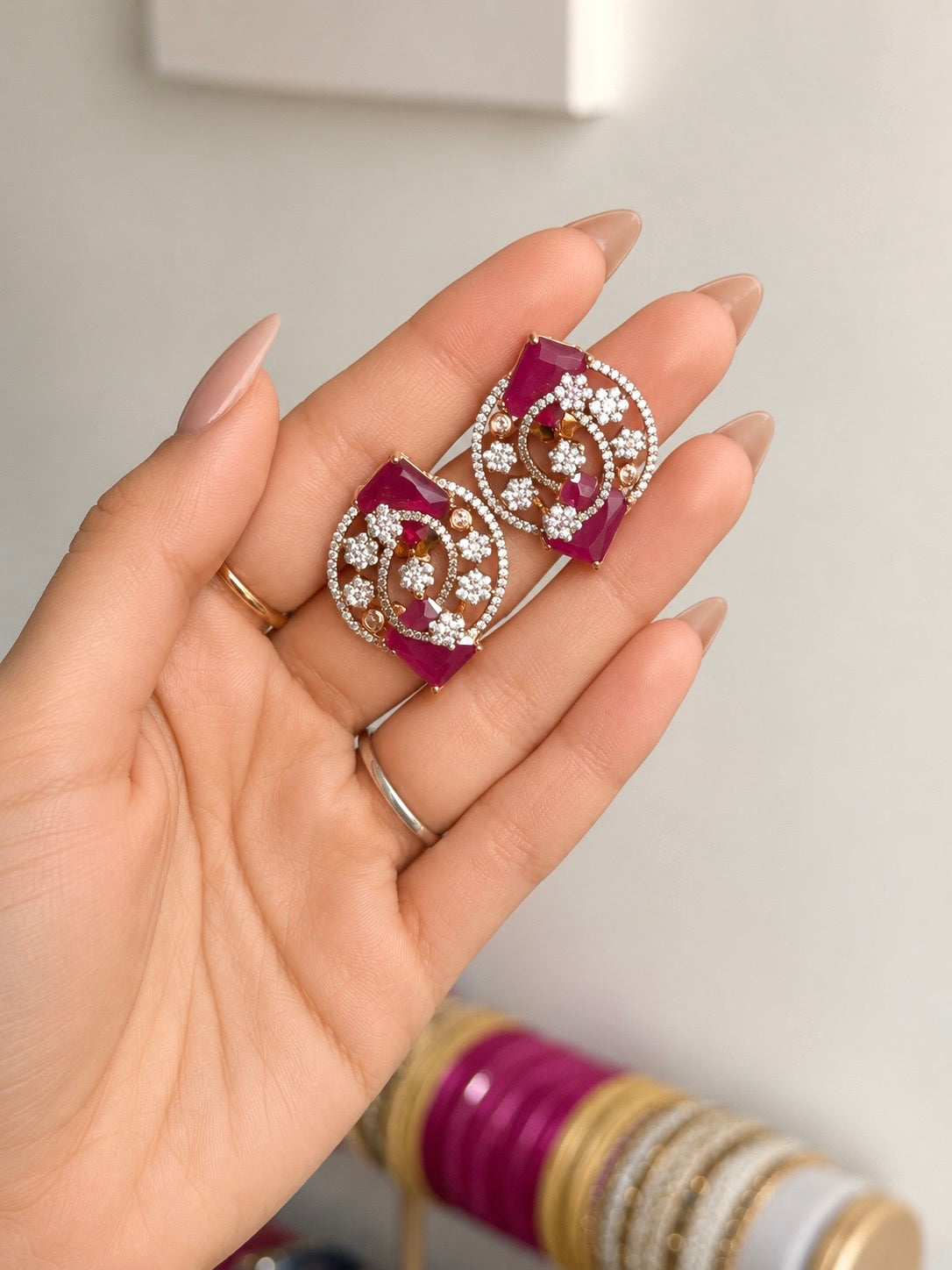 Mariam Studs in Ruby