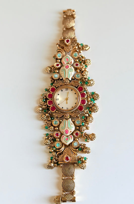 Krishma Heritage Watch-Adjustable