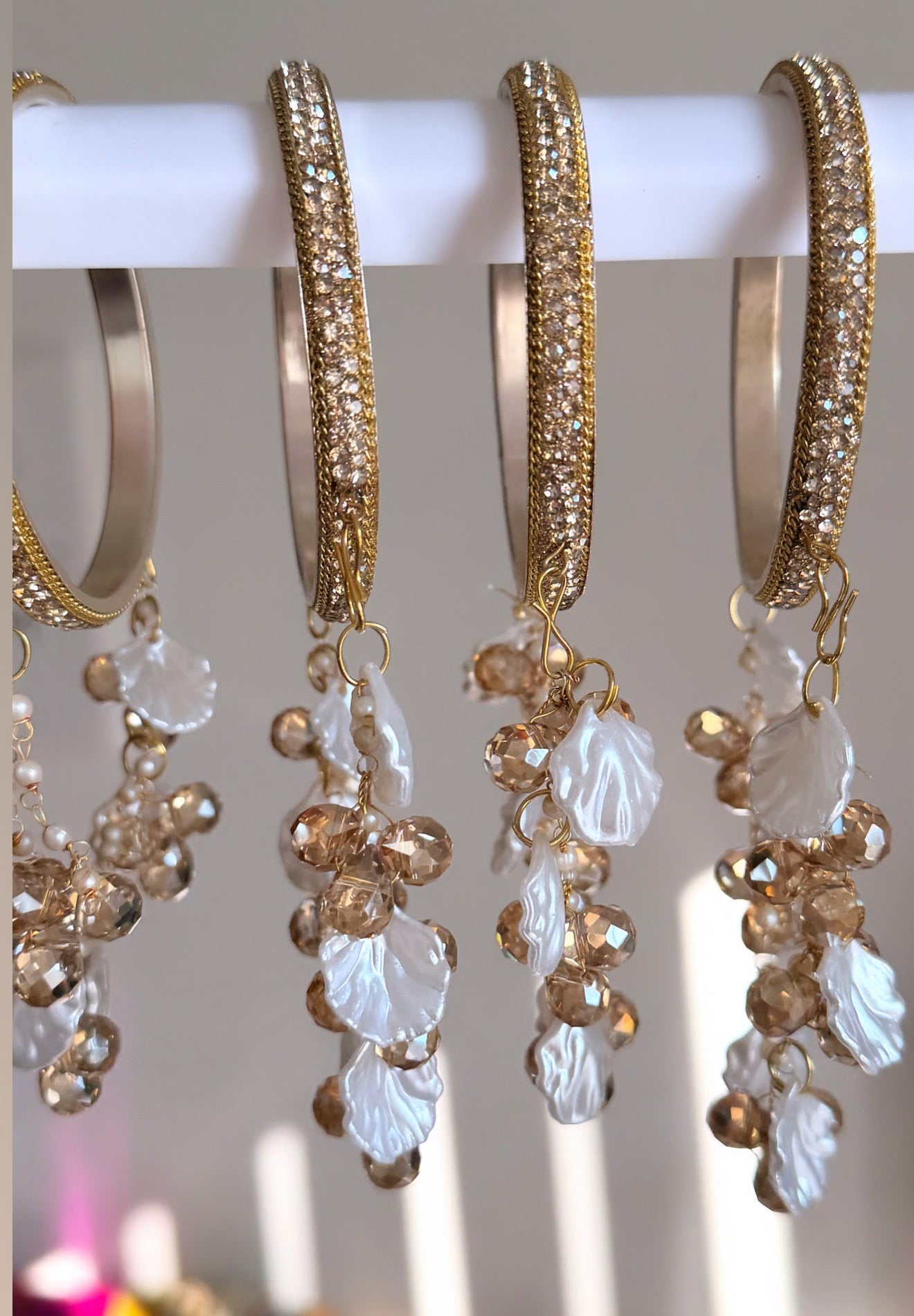 Sumaira Hanging Style Bangle Set (Set of Two)