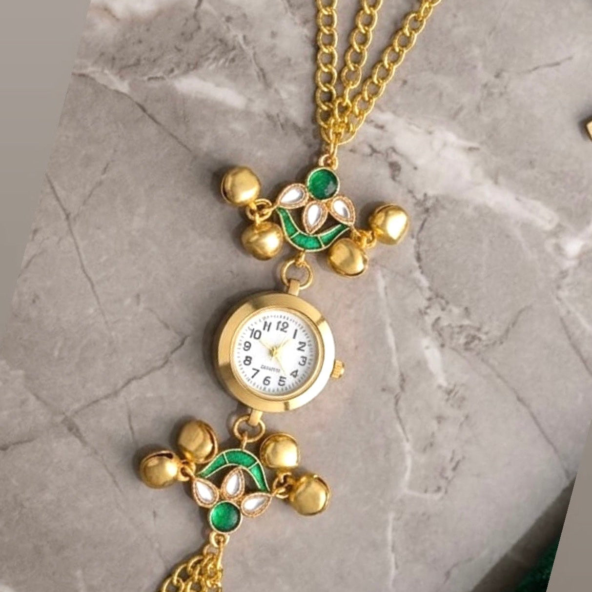 Sheena Kashmiri Style Watch-Adjustable