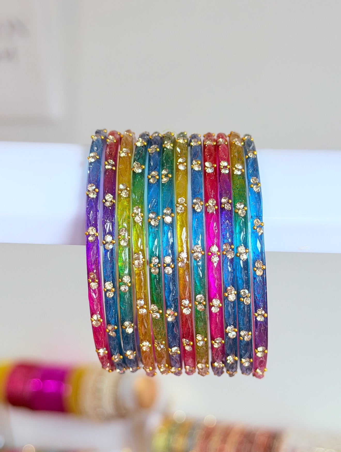 Mohabbat Glass Bangle Set