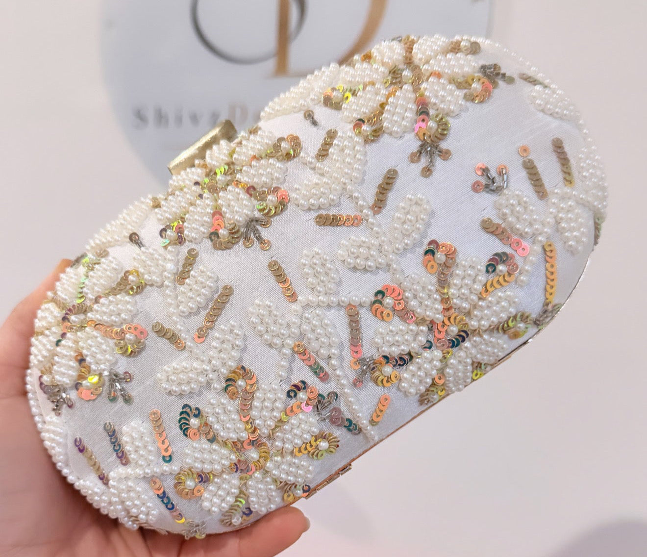 Naina Embroidered Clutch