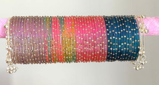 Shabnam Glass Bangle Set