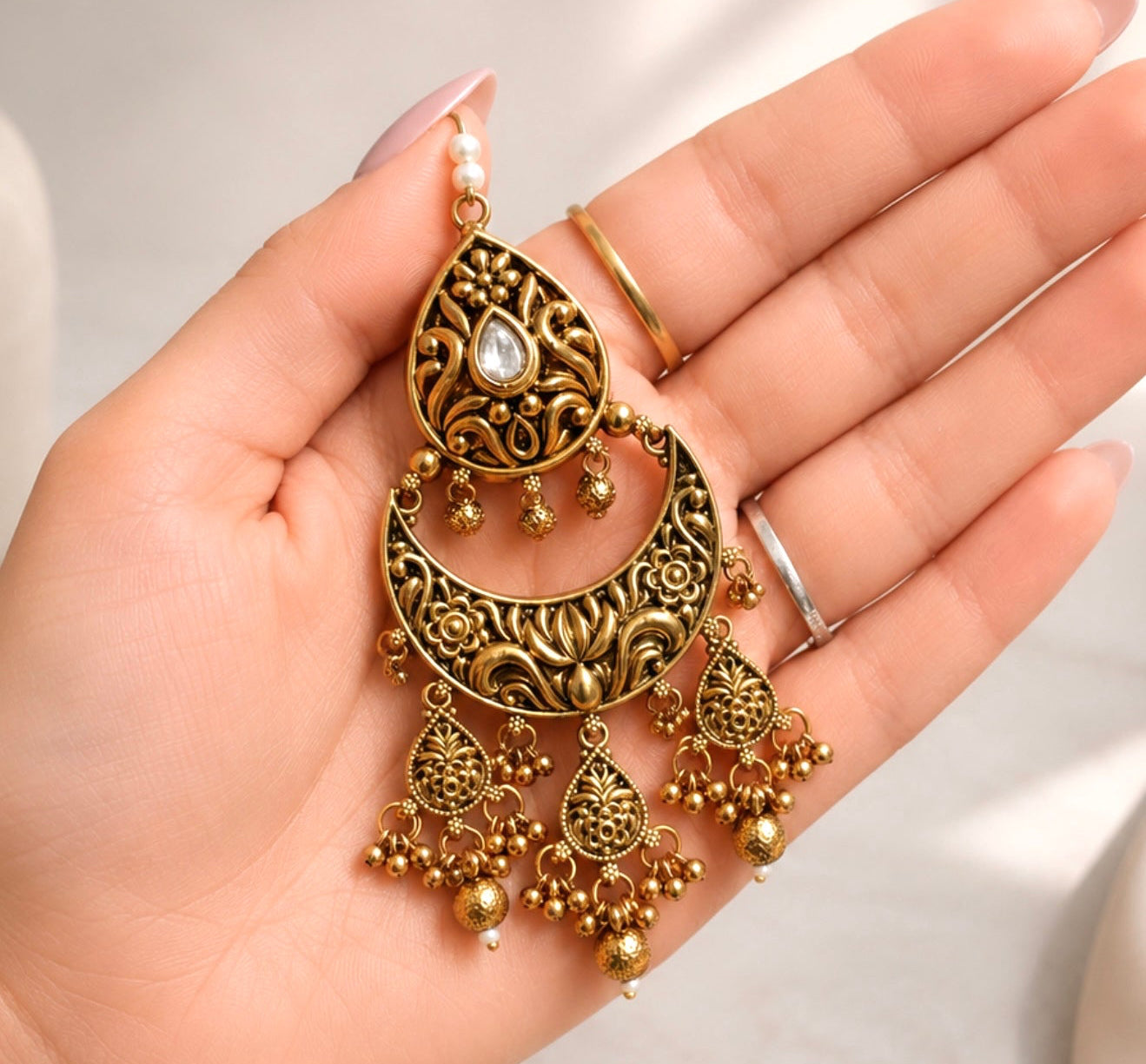 Amani Premium Gold Plated Necklace Set