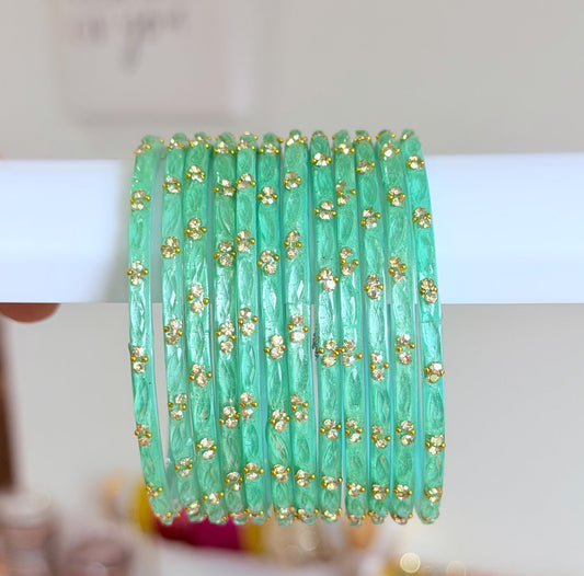 Mohabbat Glass Bangle Set
