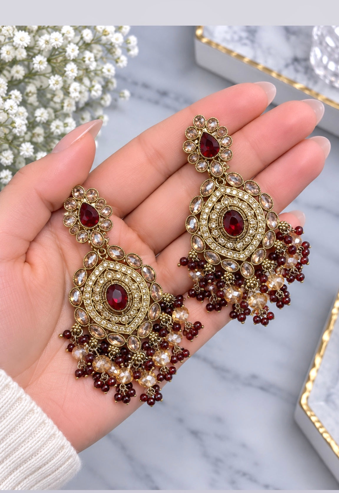 Sohni Reverse AD Necklace Set