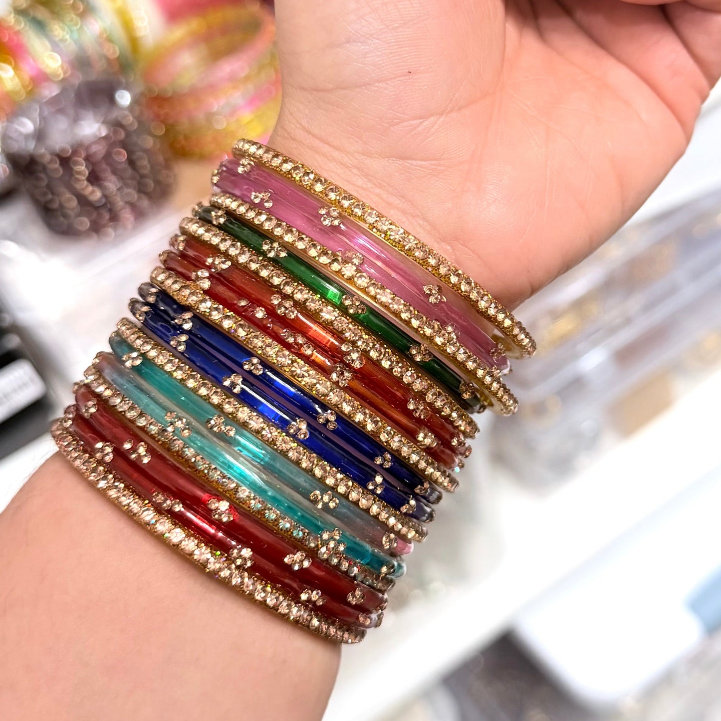 Manpreet Glass Bangle Set