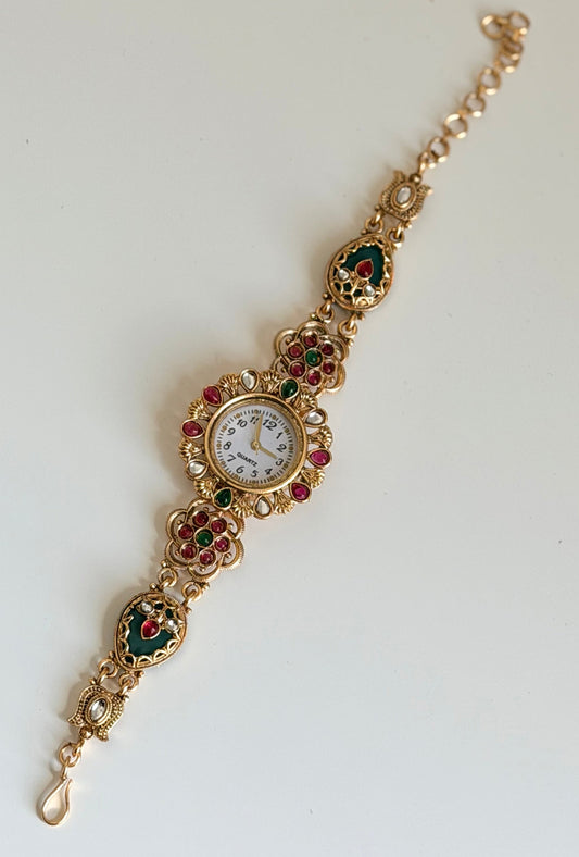 Krishma Heritage Watch-Adjustable