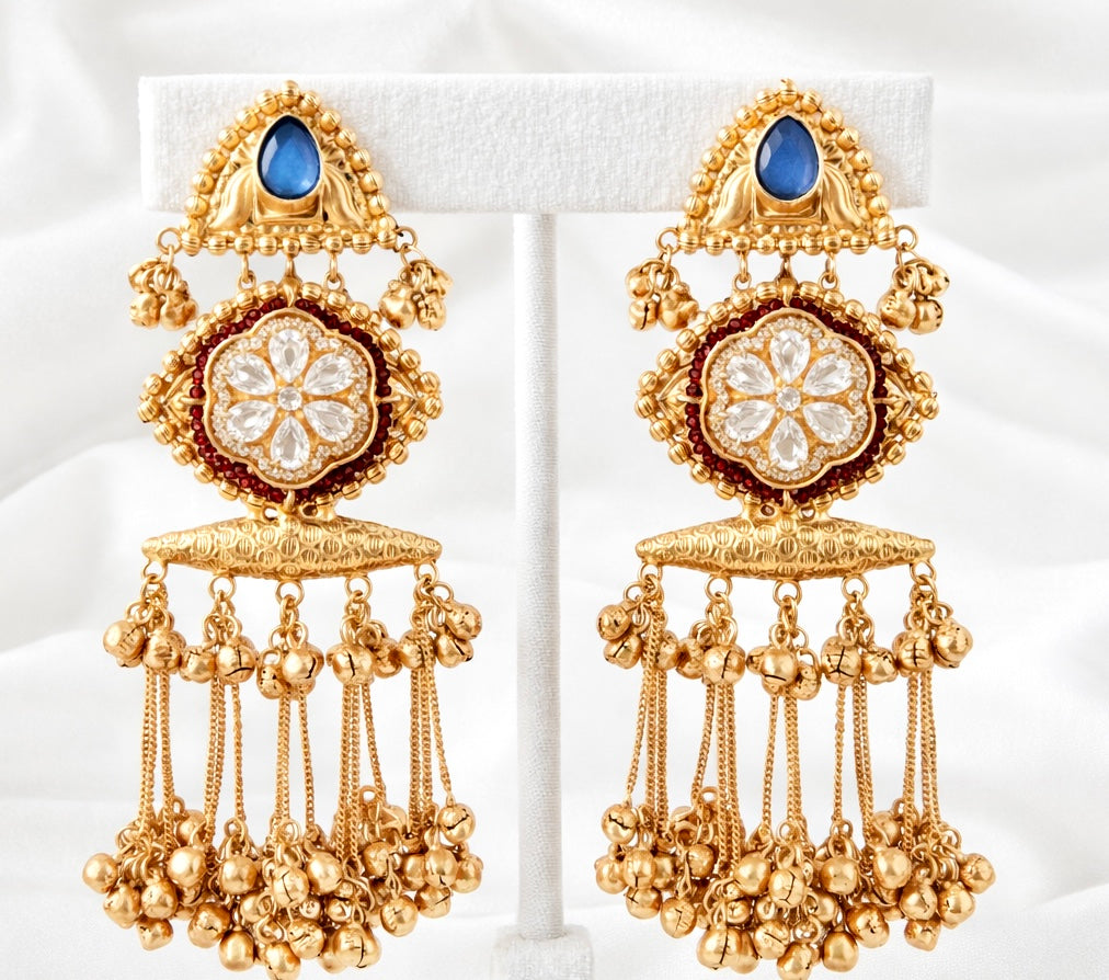 Surbhi Premium Kashmiri Earrings