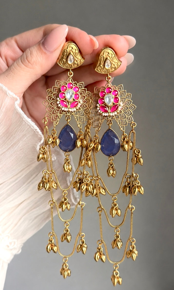 Savreen Kashmiri Style Earrings