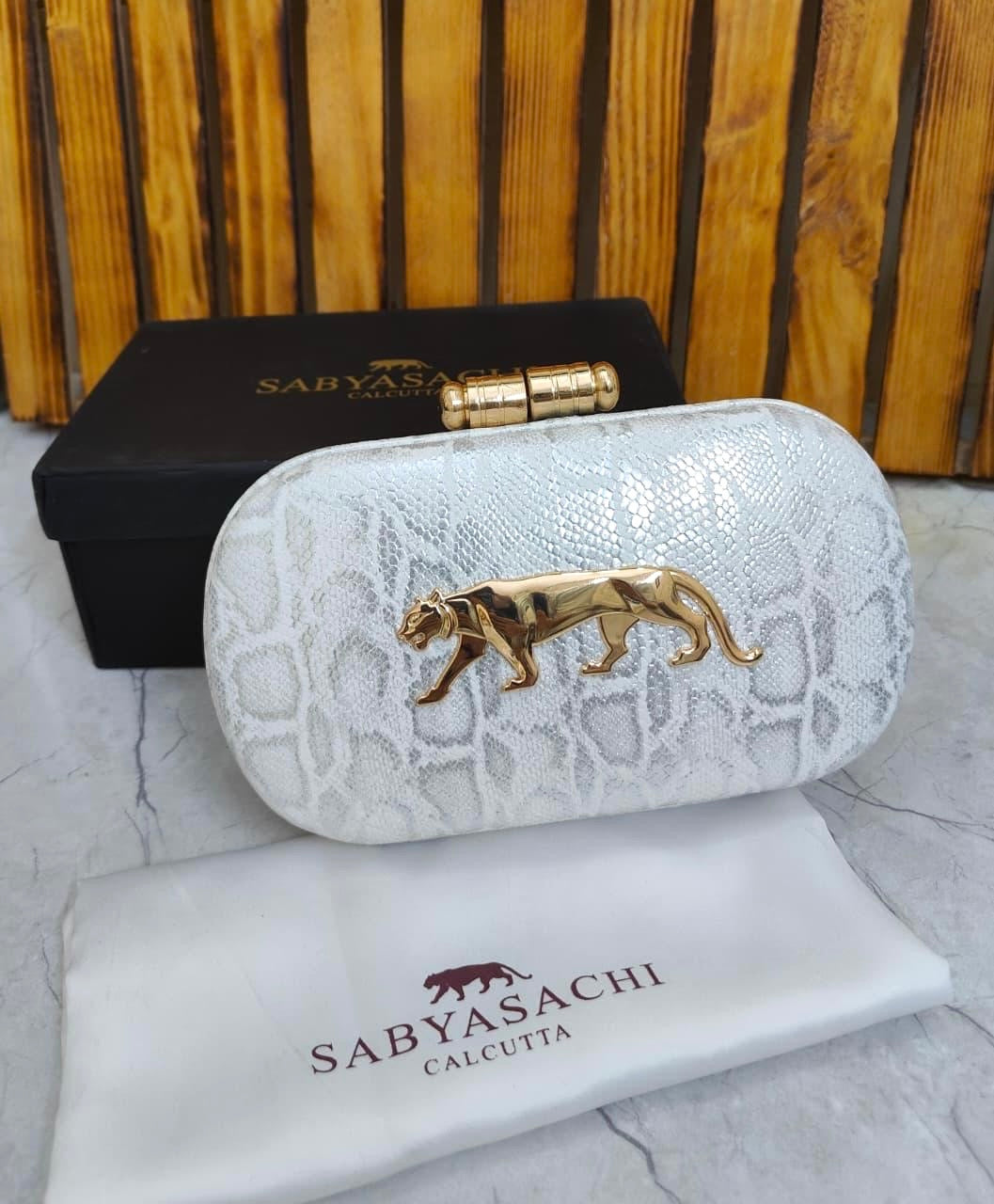 Sabya Inspired Premium Clutch with Detachable Chain