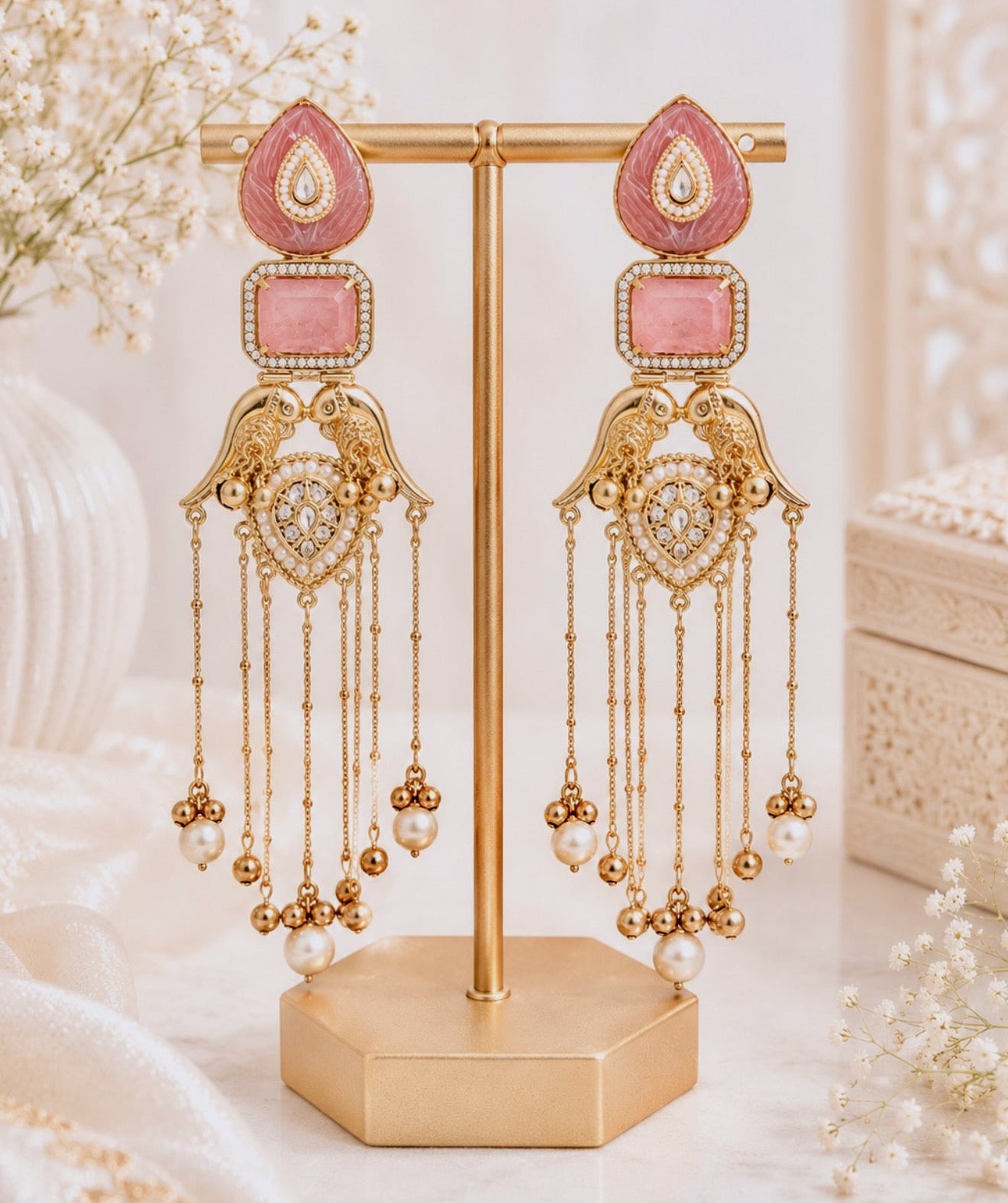 Priyanka Premium Kashmiri Earrings