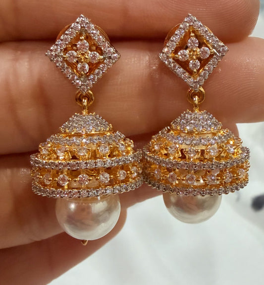 Heena Pearl Small Jhumki
