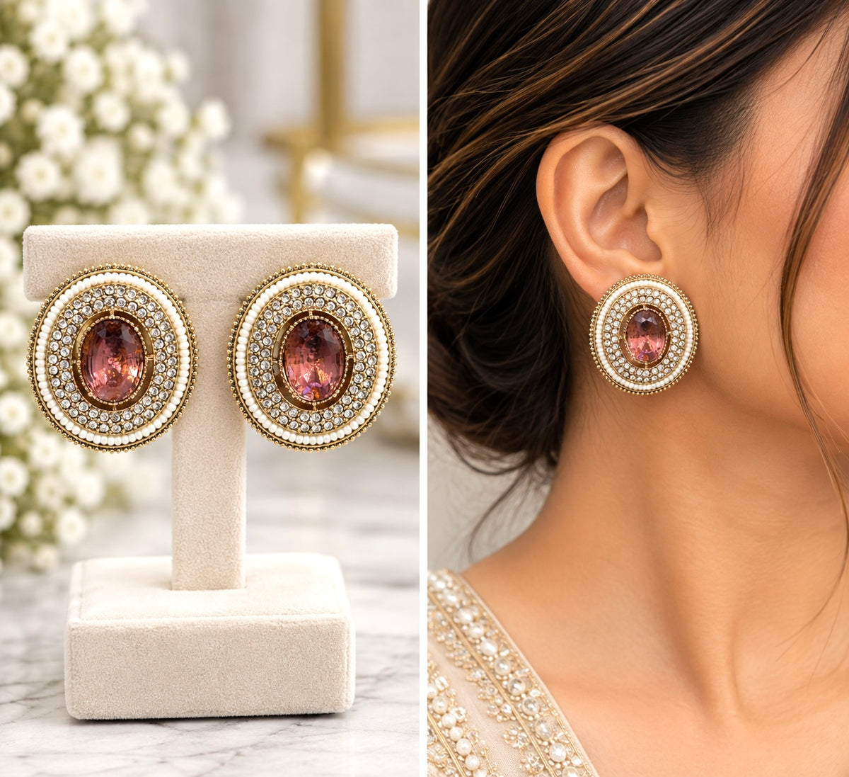 Safa Studs Earrings