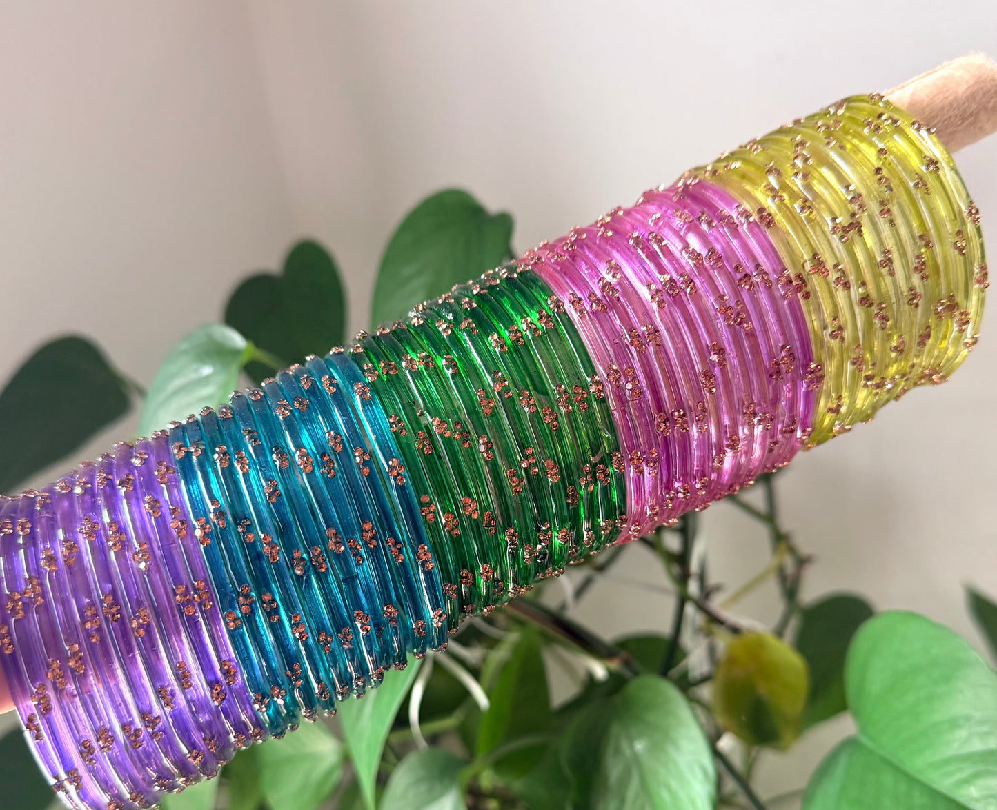 Shabnam Glass Bangle Set