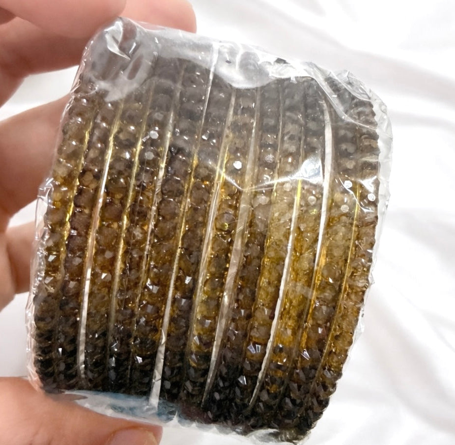 Sophia Glass Bangle Set