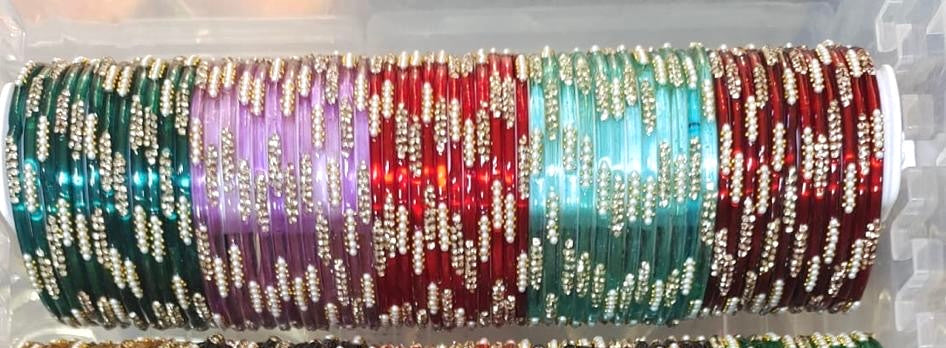 Sophia Pearl Bangle Set